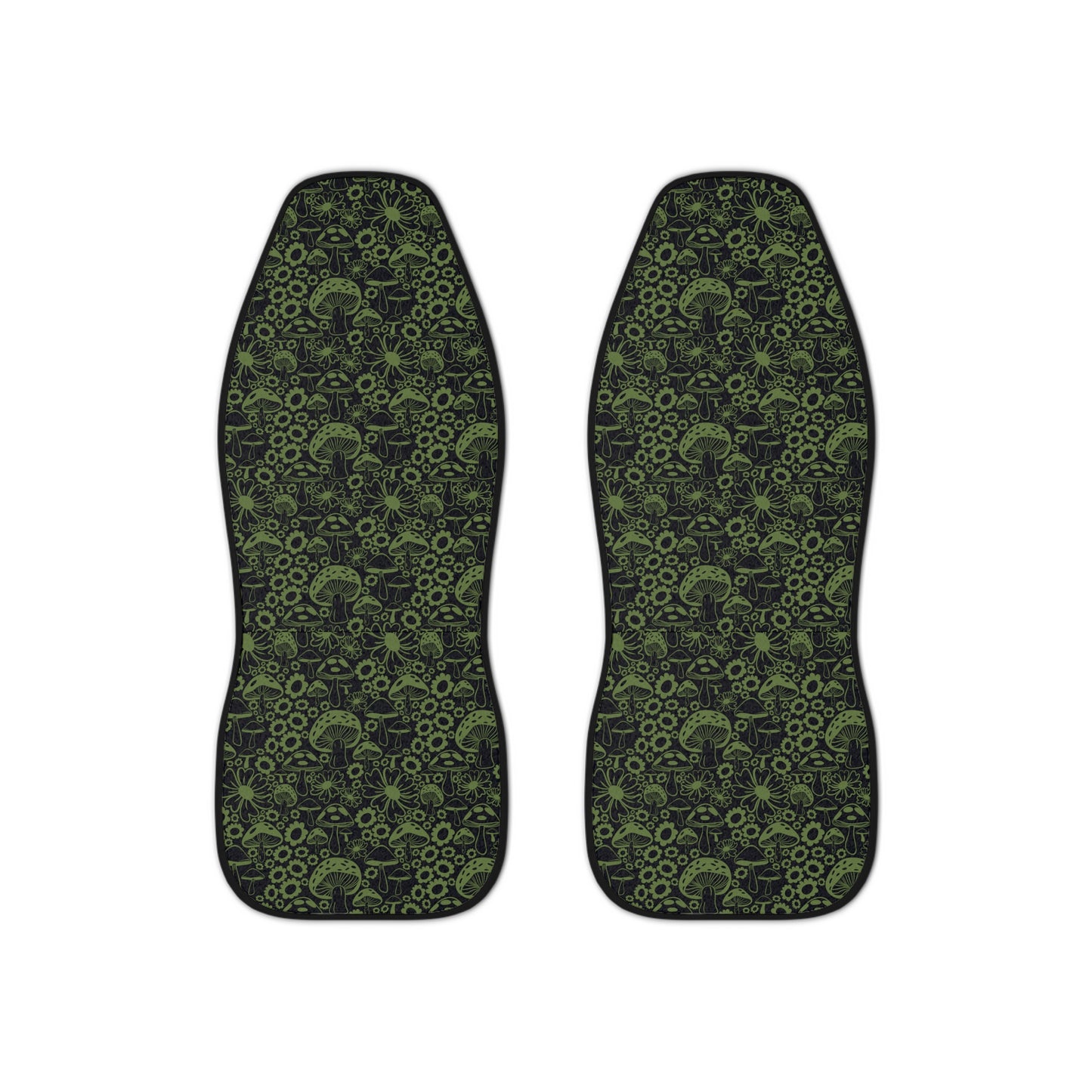 Flower Mushroom Seat Covers Set of 2