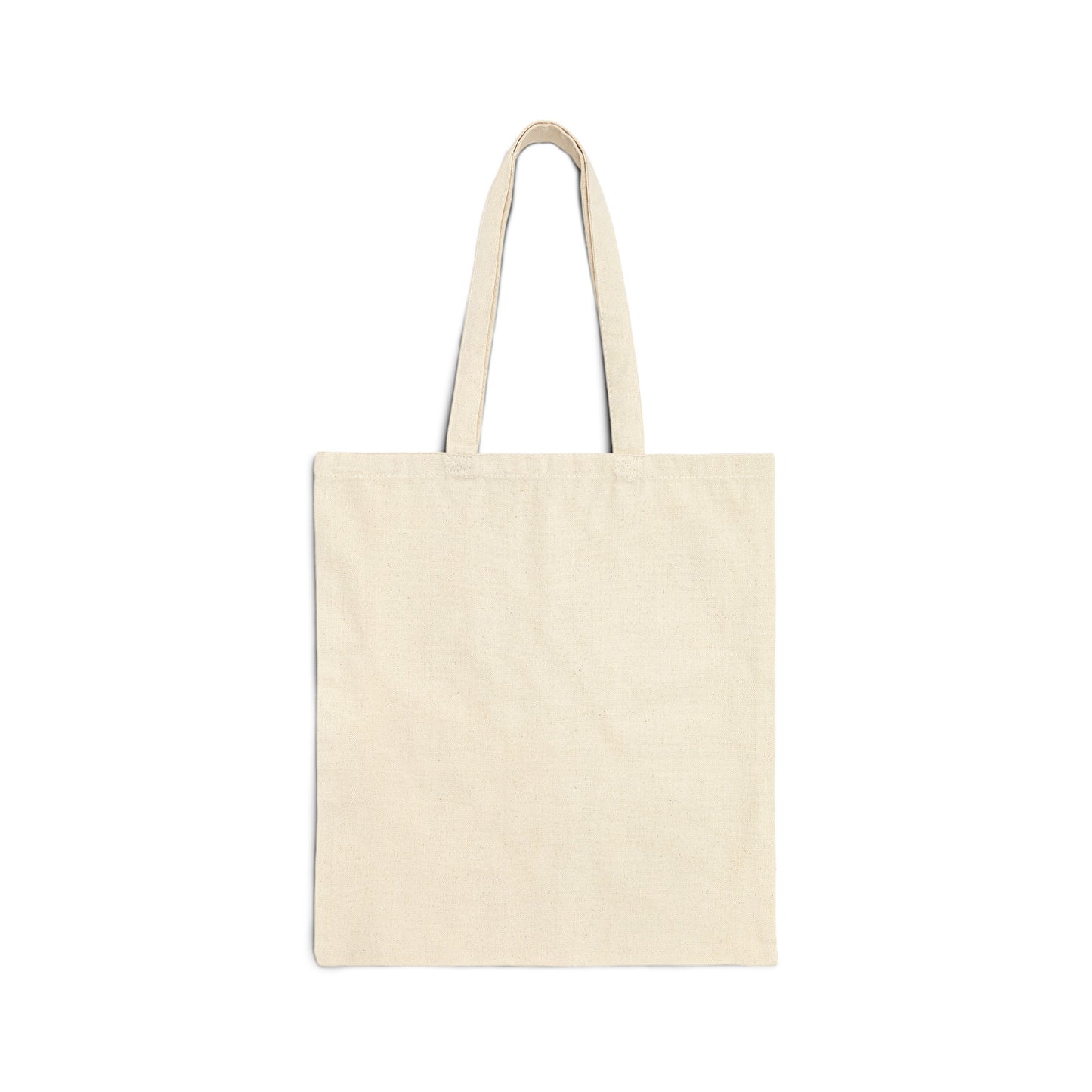 But I Don't Want To! - Lazy Flower Cotton Canvas Tote Bag