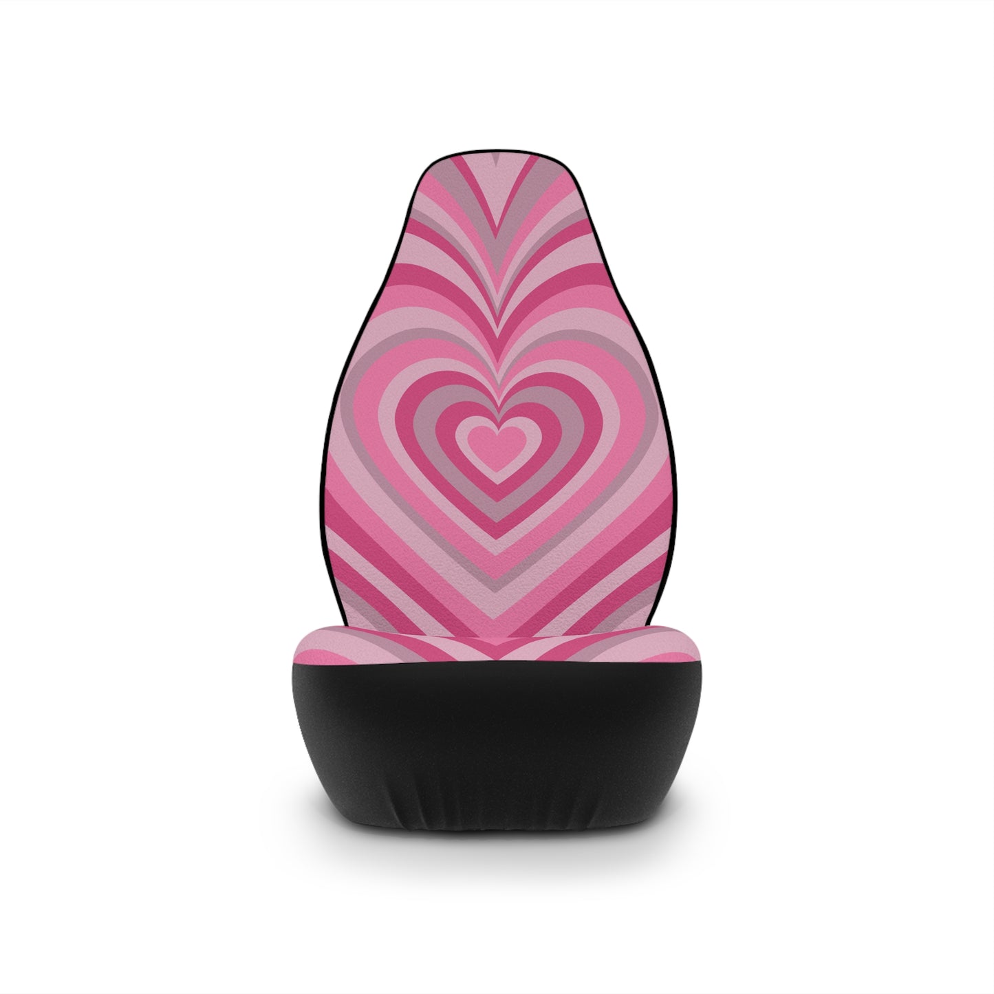 Pink Hearts Car Seat Covers Set of 2