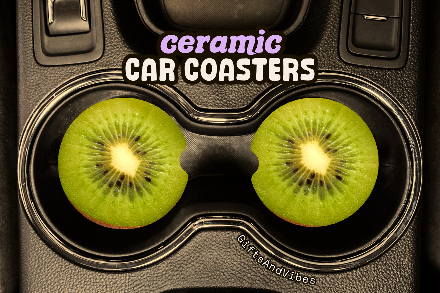 Kiwi - Car Coasters