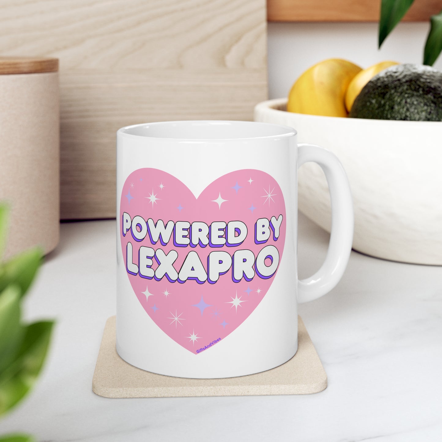 Powered By Lexapro - Mug