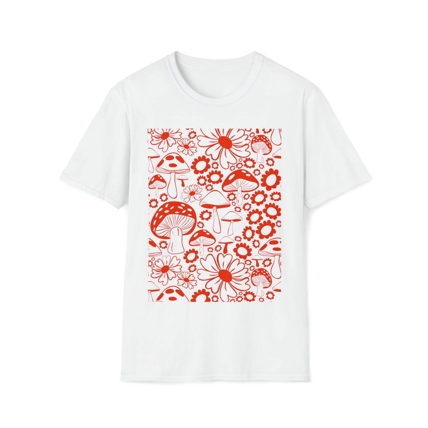 Mushroom Flowers - T Shirt