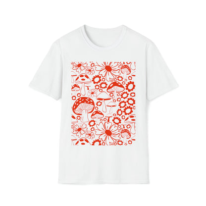 Mushroom Flowers - T Shirt