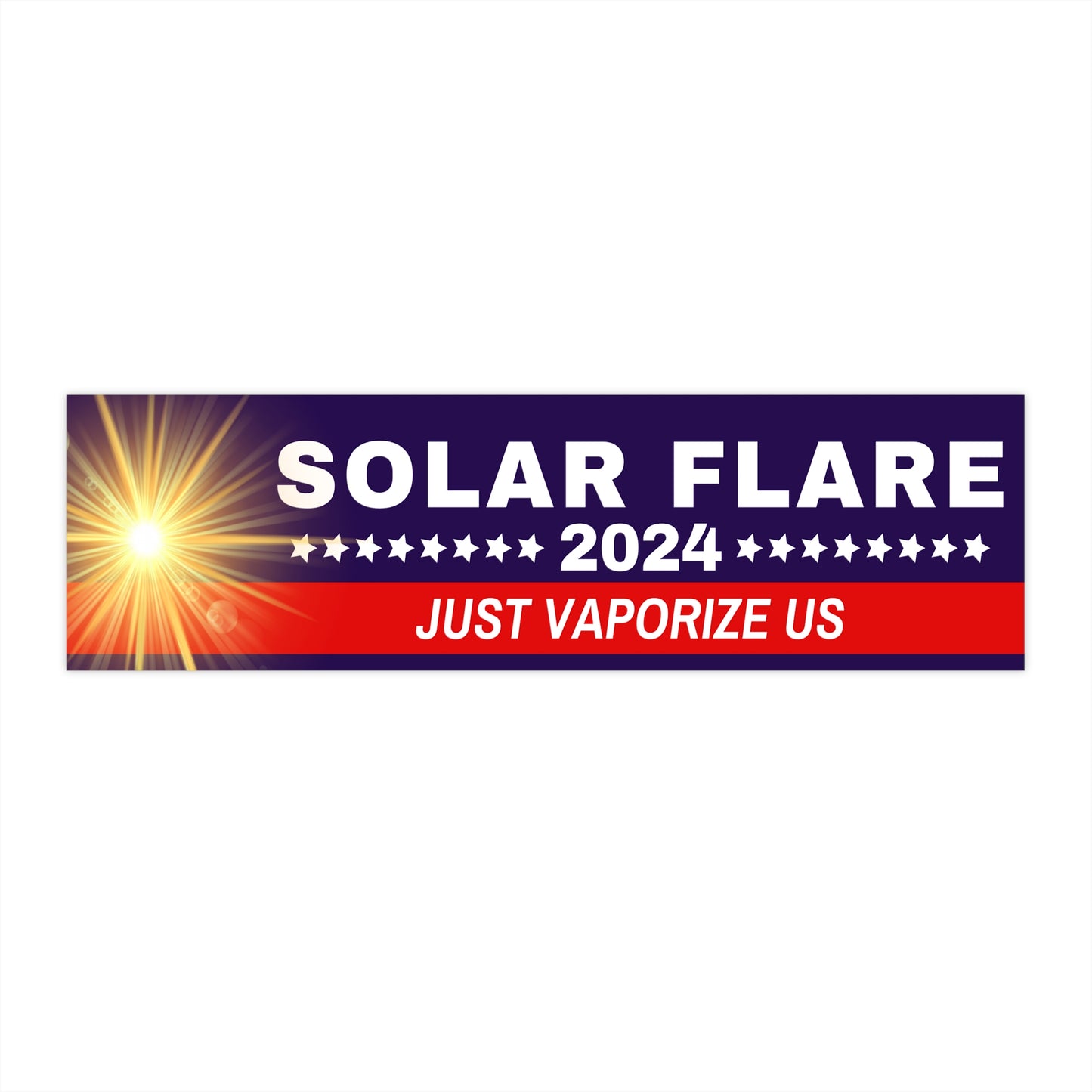 Solar Flare 2024 - Bumper Sticker