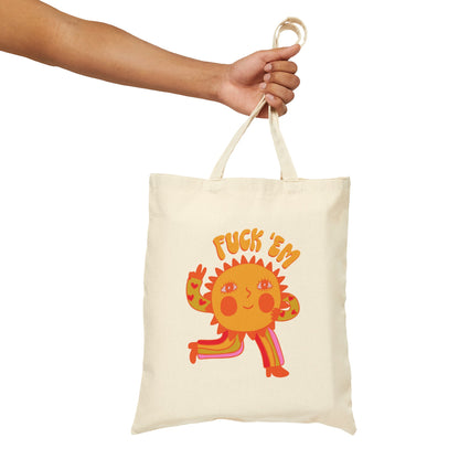 F- 'em! - Cotton Canvas Tote Bag