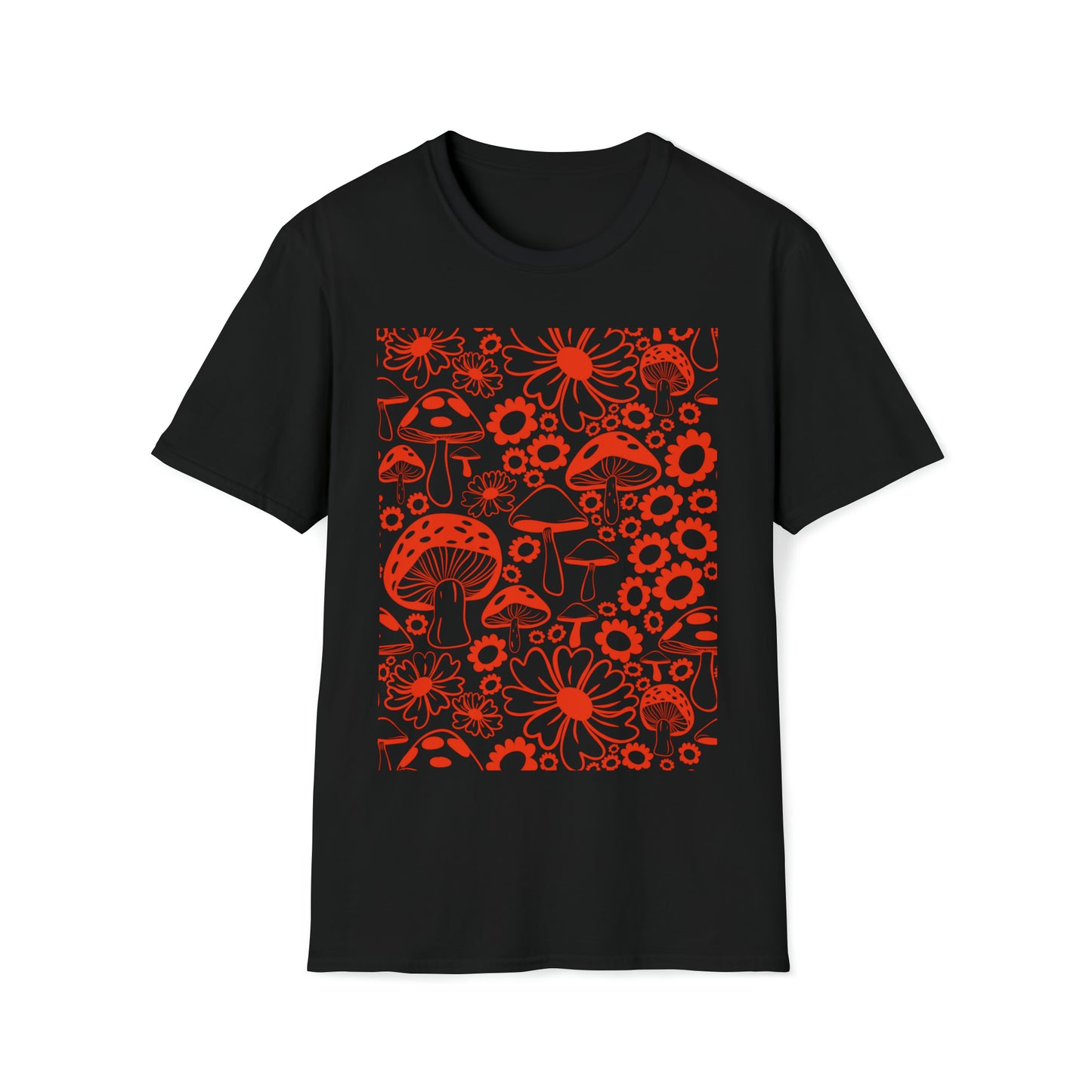 Mushroom Flowers - T Shirt