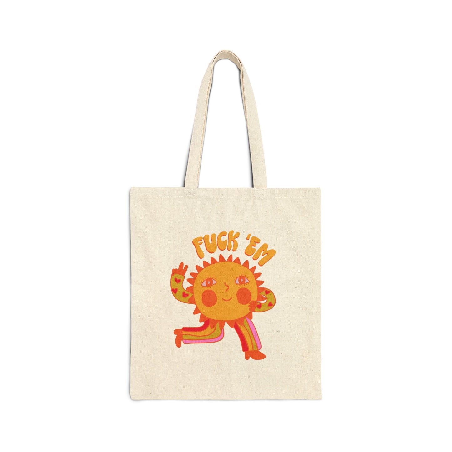 F- 'em! - Cotton Canvas Tote Bag