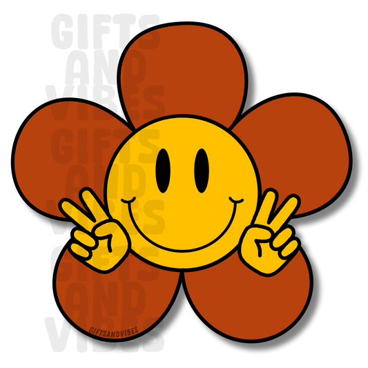 Flower Power - Car Magnet