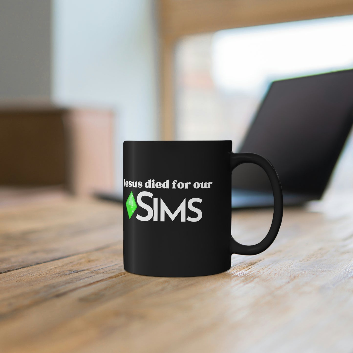 Jesus Died For Our Sims - Mug