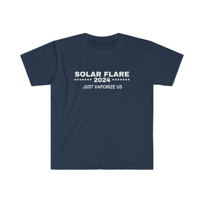 Solar Flare 2024! Political Election Meme Unisex Softstyle T-Shirt