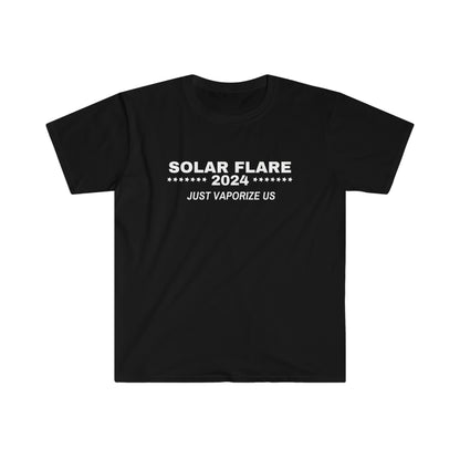 Solar Flare 2024! Political Election Meme Unisex Softstyle T-Shirt